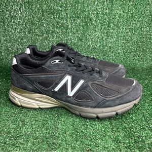 New Balance Shoes Mens Size 11 2E Wide 990v4 Black Running Athletic Sneakers